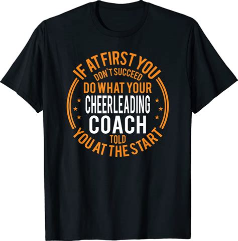 funny cheer coach shirts